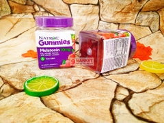 KẸO DẺO CHỐNG MẤT NGỦ NATROL NONGMO VỊ DÂU