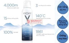 Xịt khoáng dưỡng da Vichy Mineralizing Thermal Water - Pháp