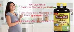 Viên uống Nature Made Calcium Magnesium Zinc With Vitamin D3