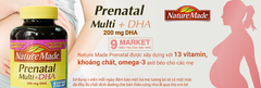 Vitamin Tổng Hợp Cho Bà Bầu Prenatal Multi DHA