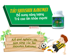 Viên tảo Shinshin Kakumei Nhật Bản - Hỗ trợ tăng chiều cao cho trẻ