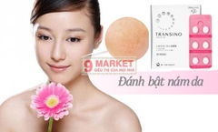 Transino hộp bạc - Viên uống trị nám tàn nhang, hàng nội địa Nhật