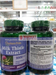 Viên hỗ trợ gan Milk Thistle 1000mg Puritan Pride 180V