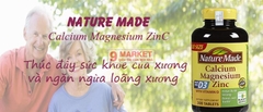 Viên uống Nature Made Calcium Magnesium Zinc With Vitamin D3