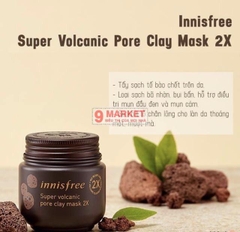 Mặt nạ đất sét Super Volcanic Pore Clay Mask 2X