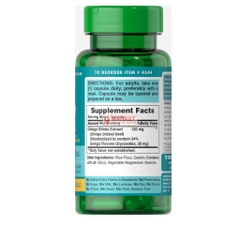 Puritan’s Pride Ginko Biloba 120mg