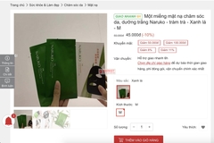 Mặt nạ Naruko Tea Tree Shine Control & Blemish Clear Mask