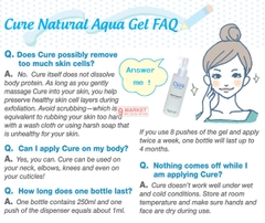 Gel tẩy tế bào chết Cure Natural Aqua