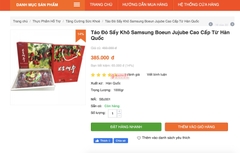 Táo đỏ Samsung Hàn quốc