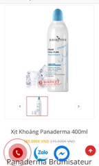 Xịt Khoáng Panaderma