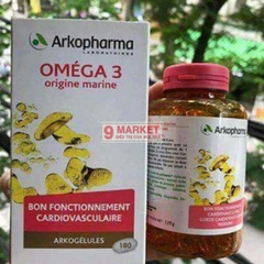 VIÊN UỐNG DẦU CÁ OMEGA 3 Origine marine của Arkopharma (Pháp)