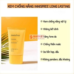 Kem Chống Nắng Innisfree Perfect UV Protection Cream Triple Care SPF 50+ PA+++