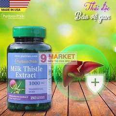 Viên hỗ trợ gan Milk Thistle 1000mg Puritan Pride 180V