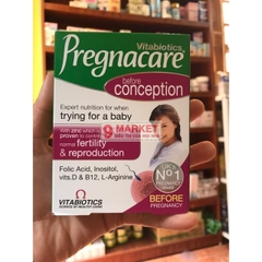 Viên uống Vitabiotics Pregnacare Before Conception cho phụ nữ chuẩn bị mang thai