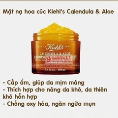 Mặt nạ hoa cúc lô hội Kiehl’s Calendula & Aloe Soothing Hydration Masque