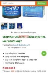 OKINAWA FUCOIDAN - CHỐNG UNG THƯ, NHƯ NGƯỜI NHẬT