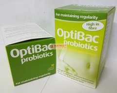 Men Vi Sinh Hỗ Trợ Cải Thiện Táo Bón Optibac Của Anh, 30 gói