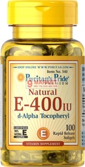 Vitamin E tự nhiên Puritan