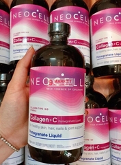 Neocell COLLAGEN + C POMEGRANATE Liquid 16 Oz - Collagen dạng nước