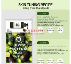 Sữa Rửa Mặt Thải Độc Rau Củ Super Vegitoks Cleanser