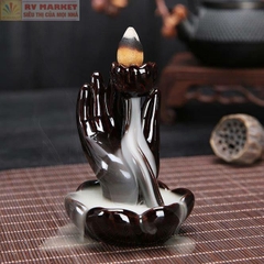 Thác khói tay phật