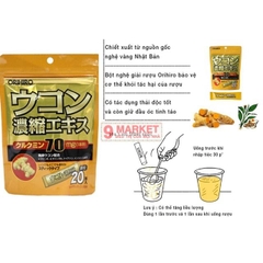 Bột nghệ giải rượu Orihiro Nhật bản