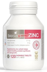 Viên uống bổ sung kẽm Bio Island Zinc –  Giúp bé phát triển toàn diện