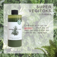 Sữa Rửa Mặt Thải Độc Rau Củ Super Vegitoks Cleanser
