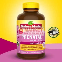 Vitamin Tổng Hợp Cho Bà Bầu Prenatal Multi DHA