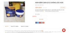 Kem Dưỡng Ẩm Chống Lão Hóa Ngày & Đêm Cien Q10 Anti Falten