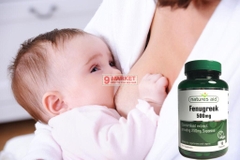 Viên uống lợi sữa Fenugreek Natures Aid 500mg của Anh