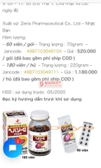 VIÊN UỐNG BỔ GAN NHẬT BẢN HEPALYSE EX PLUS II