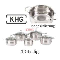 Bộ nồi KHG bạch kim 5 món