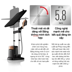 Bàn là hơi nước đứng Tefal IXEO Power All-in-One Solution QT2020EO