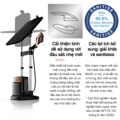 Bàn là hơi nước đứng Tefal IXEO Power All-in-One Solution QT2020EO