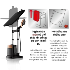 Bàn là hơi nước đứng Tefal IXEO Power All-in-One Solution QT2020EO