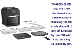 Nồi chiên không dầu Tefal FW5018 dung tích 11L