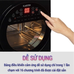 Nồi chiên không dầu Klarstein 14l điện tử AeroVital Easy Touch Hot Air Fryer