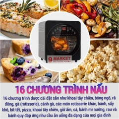 Nồi chiên không dầu Klarstein 14l điện tử AeroVital Easy Touch Hot Air Fryer
