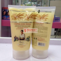 Sữa rửa mặt & tẩy da chết bà già Nga Agafia