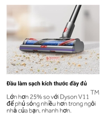 Máy hút bụi Dyson Outside V11 mẫu mới 2021 có 2 pin