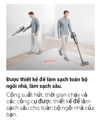 Máy hút bụi Dyson Outside V11 mẫu mới 2021 có 2 pin