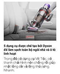 Máy hút bụi Dyson Outside V11 mẫu mới 2021 có 2 pin