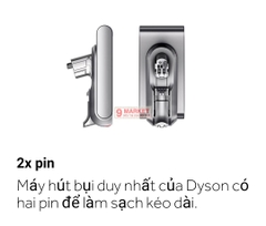 Máy hút bụi Dyson Outside V11 mẫu mới 2021 có 2 pin