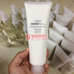 Sữa Rửa Mặt Muji Face Soap Moisture