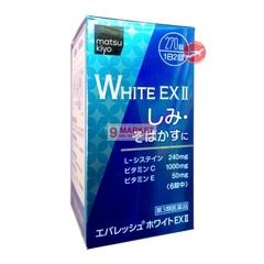 Viên uống trắng da trị nám  White EX của Nhật Bản