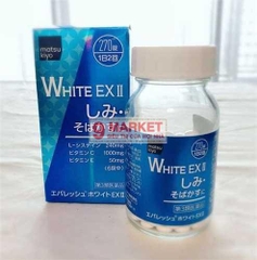 Viên uống trắng da trị nám  White EX của Nhật Bản