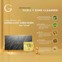 Viên Đặt Se Khít Vùng Kín Trị Viêm Hôi Âm Đạo Gcell Y Zone Cleanser