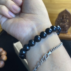 Vòng Tay Gỗ Mun Sừng Khánh Hòa Rừng 8mm