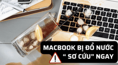 Macbook Bị Đổ Nước Phải làm Sao?